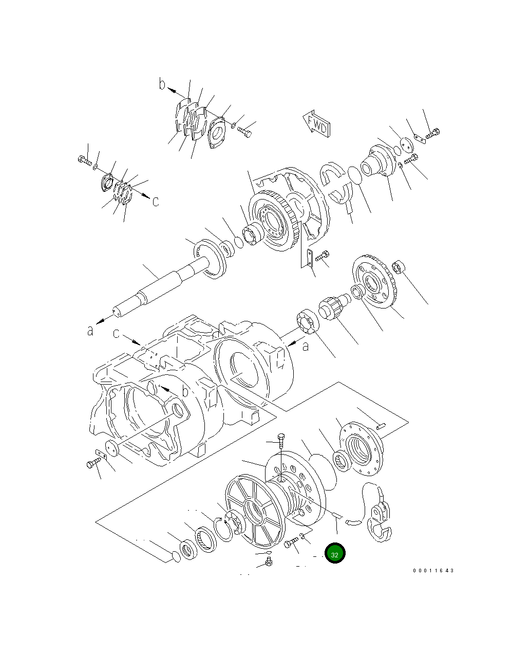 Пластина 101-Z61-1630 Komatsu