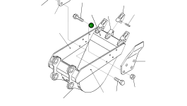 Пластина 206-70-32A50 Komatsu