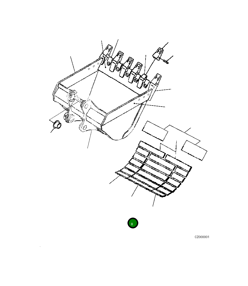 Пластина 207-934-6170 Komatsu