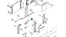 Пластина 207-54-8B261 Komatsu
