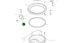 Пластина 207-25-A1350 Komatsu