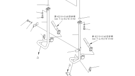 Пластина 17A-61-12230 Komatsu