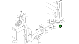 Пластина 195-Z11-7240 Komatsu
