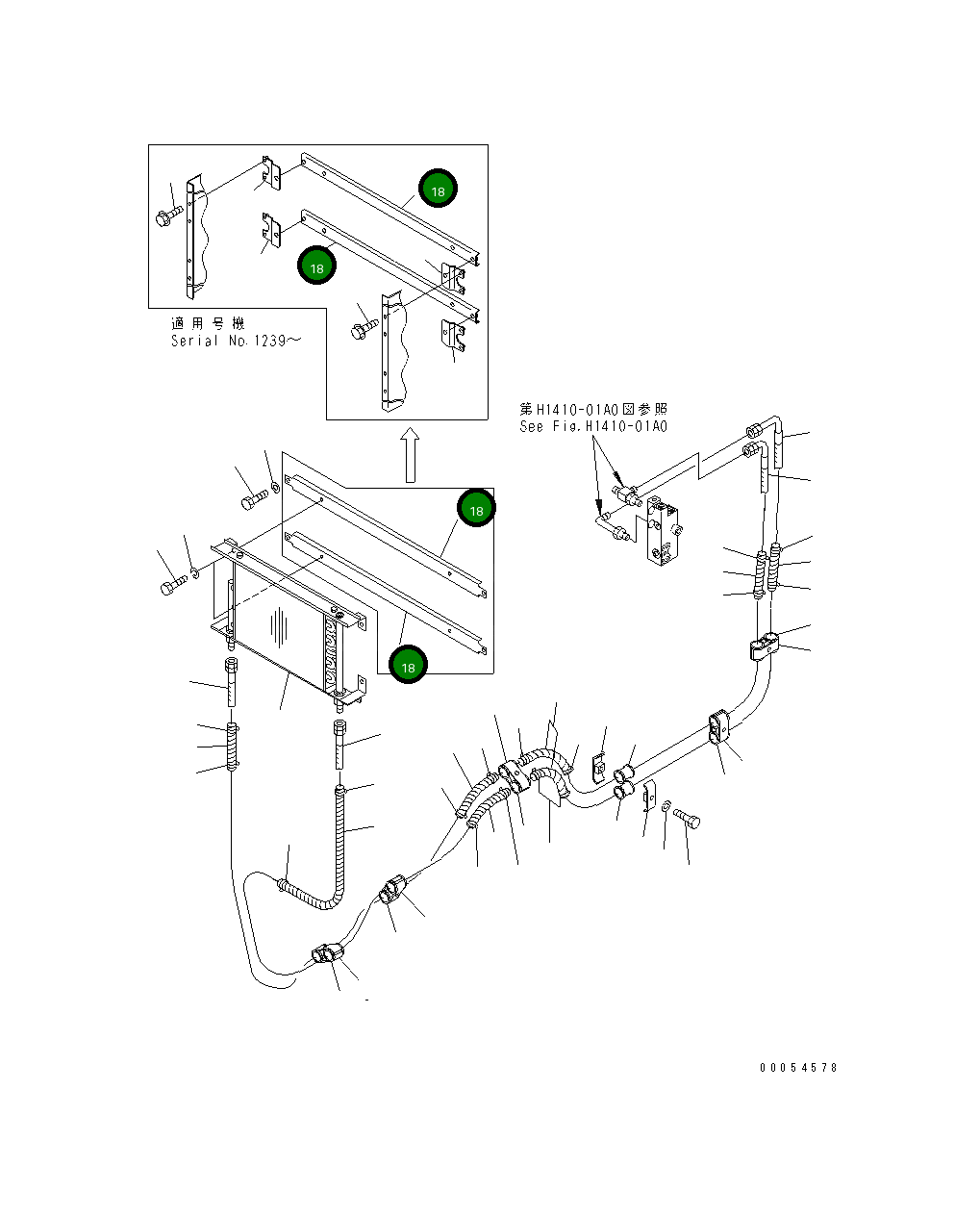 Пластина 134-54-61261 Komatsu