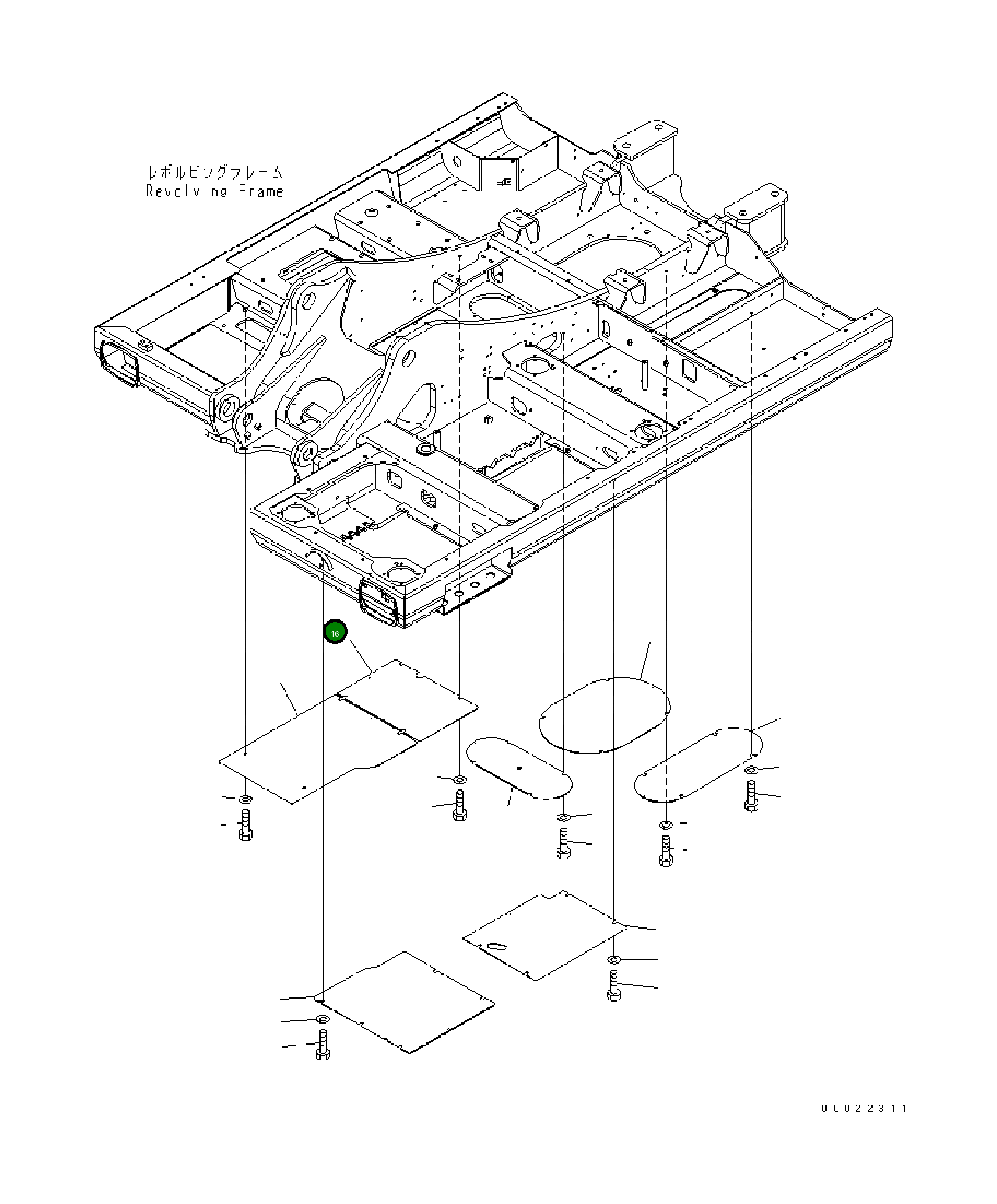 Пластина 20G-54-34103 Komatsu