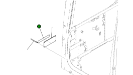 Пластина 09620-B2171 Komatsu