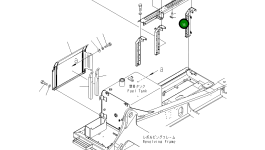 Пластина 208-54-74910 Komatsu