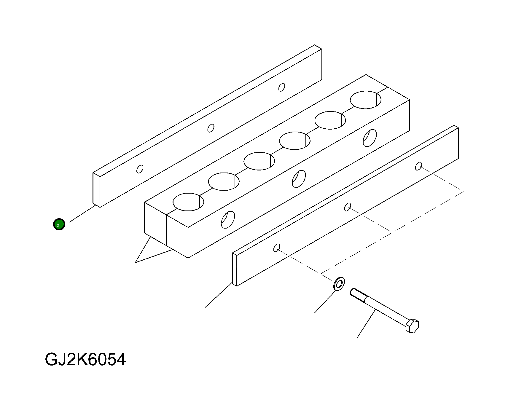 Пластина 20G-62-29520 Komatsu