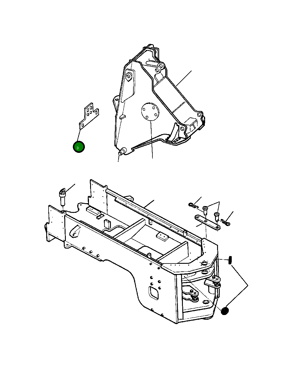 Пластина 1303 471 H1 Komatsu