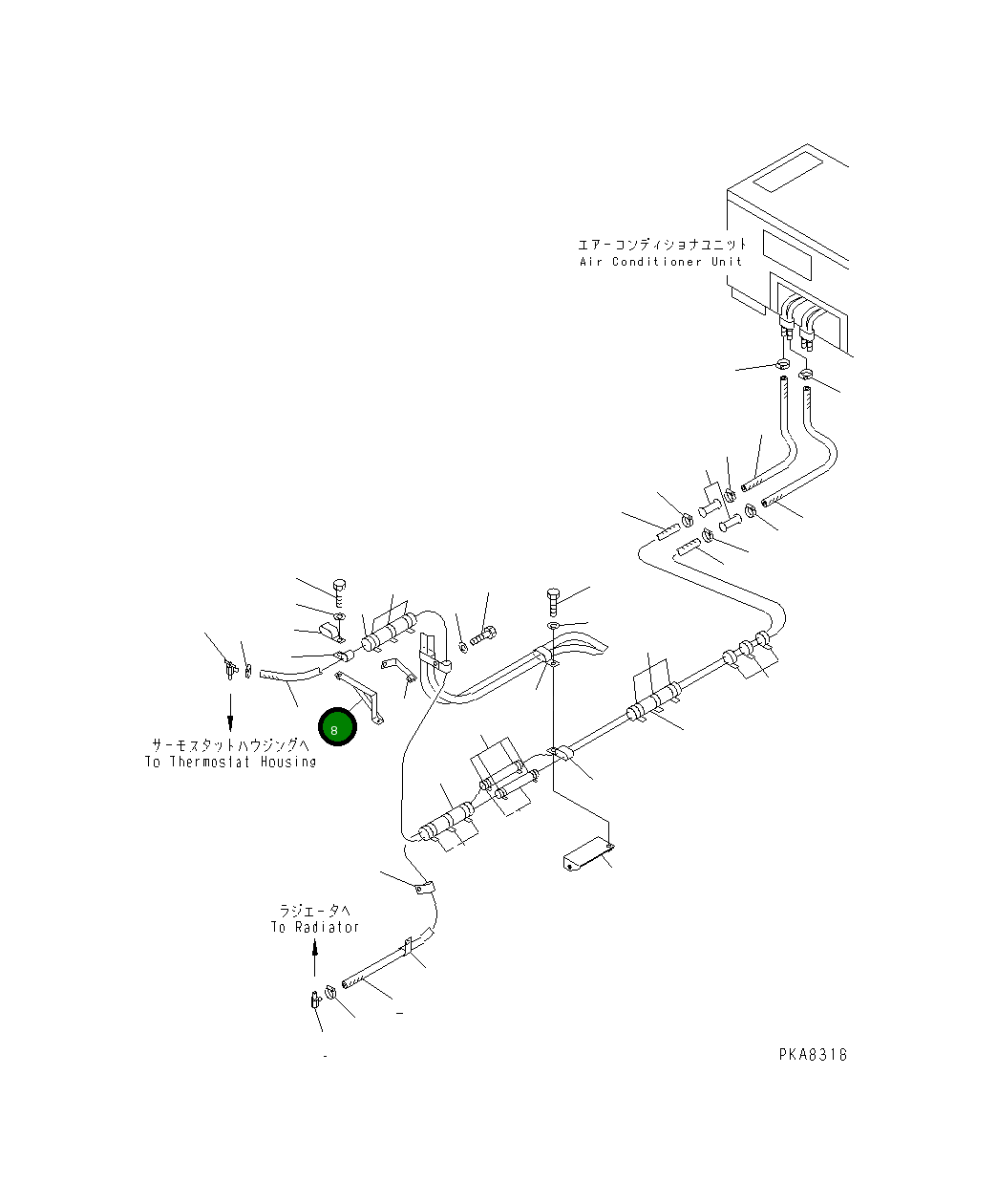 Пластина 104-Y11-1730 Komatsu