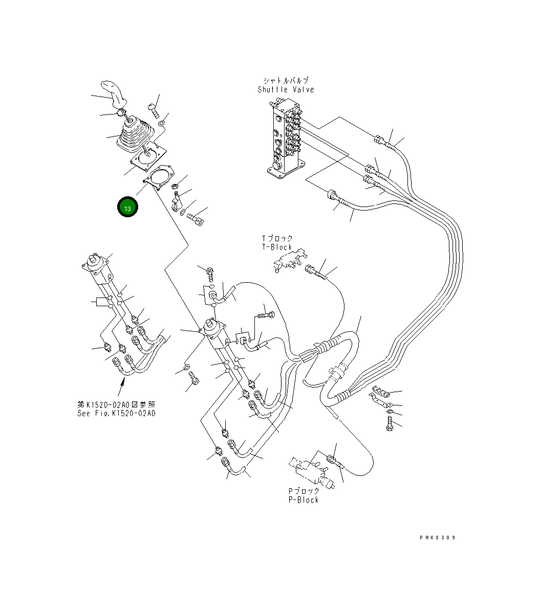 Пластина 20G-43-K1540 Komatsu