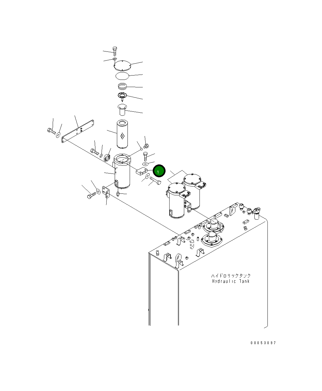 Пластина 209-60-77541 Komatsu