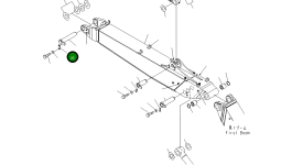 Пластина 205-70-7130 Komatsu