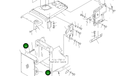 Пластина 175-54-48111 Komatsu