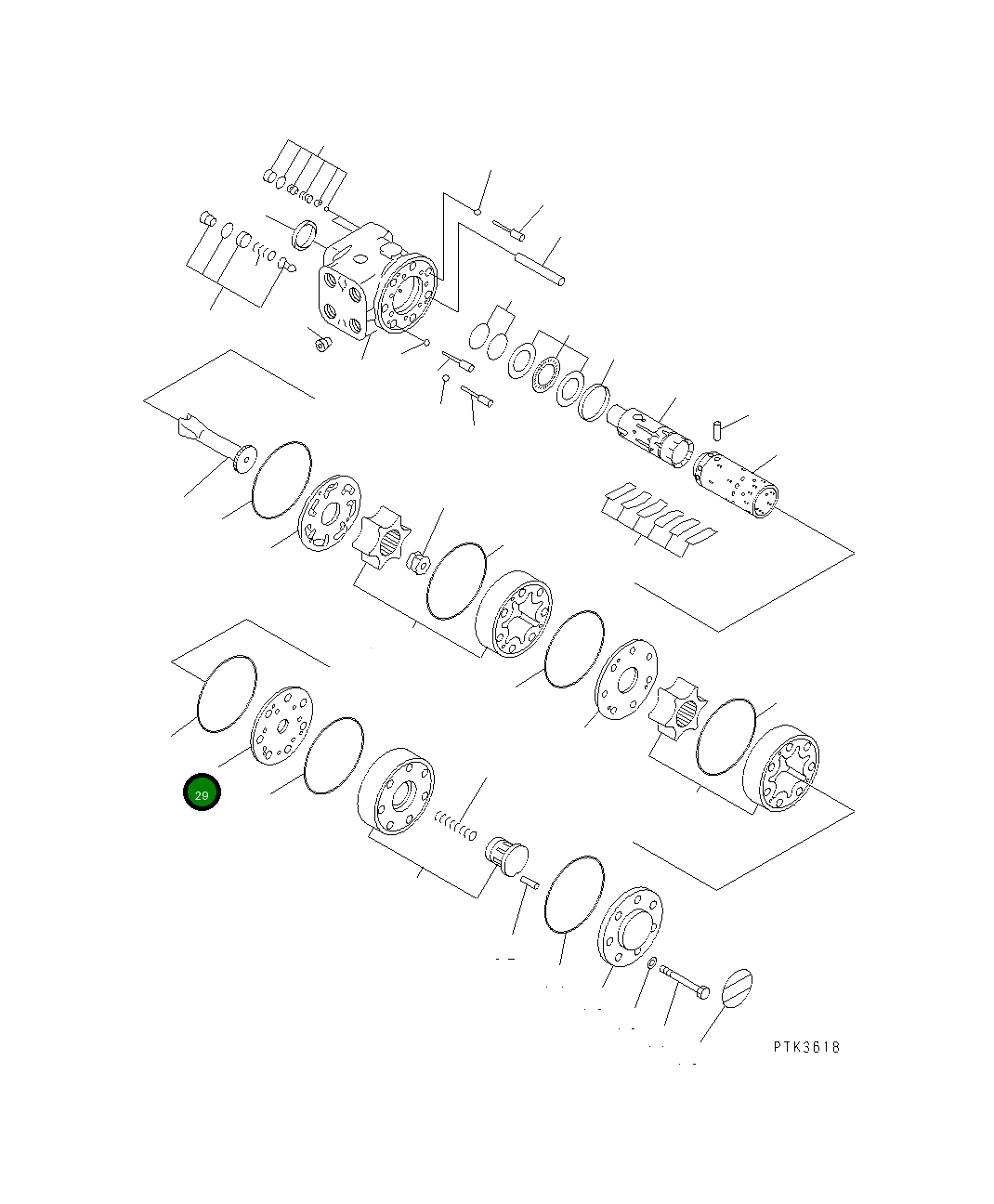 Пластина 20G-60-K3630 Komatsu