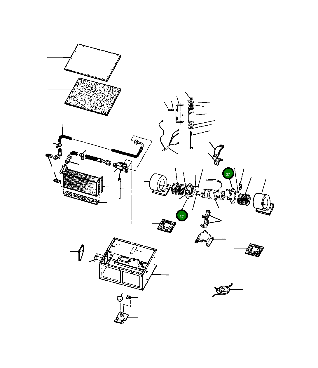 Пластина 1279 085 H1 Komatsu