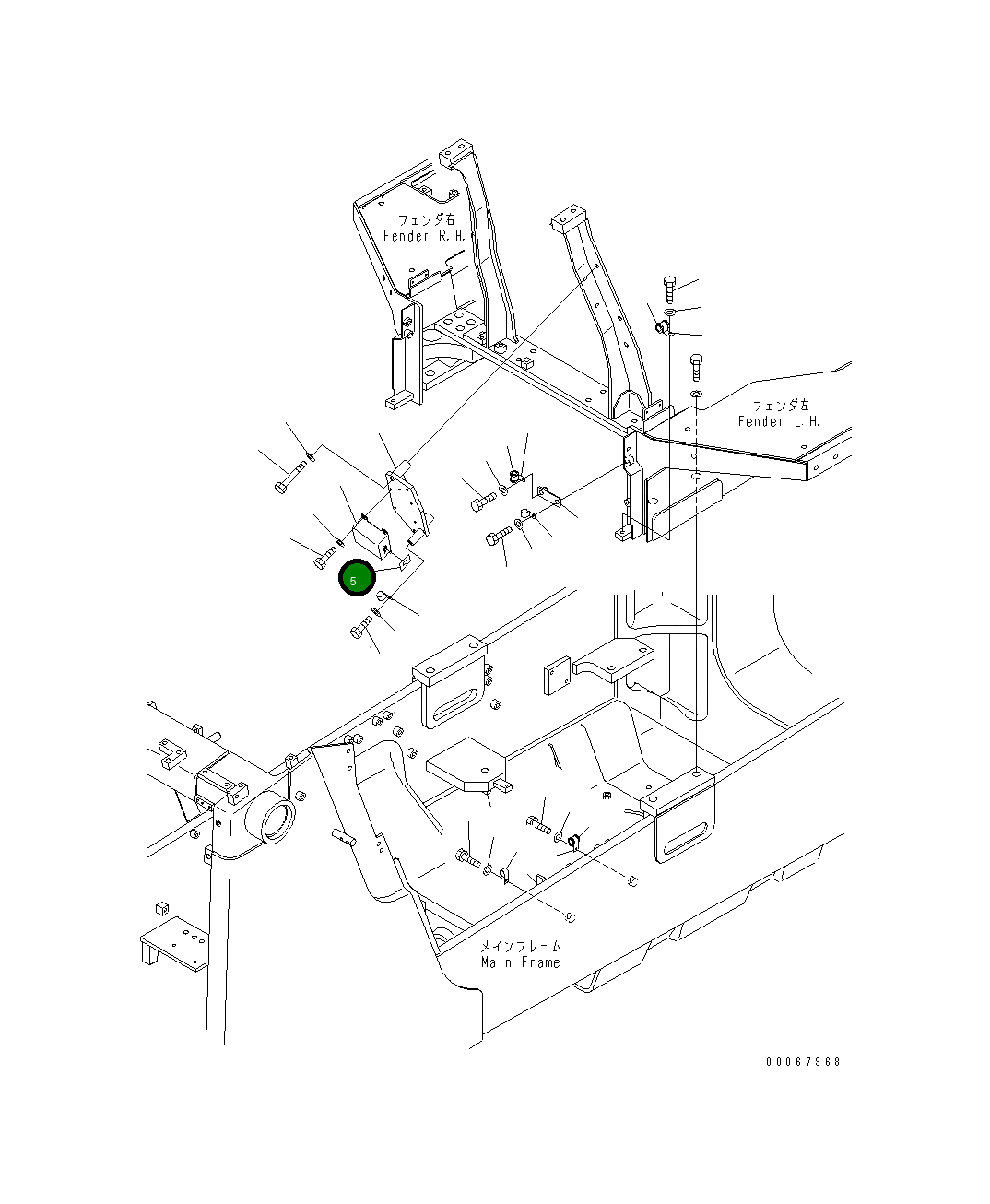 Пластина 14X-Z16-7620 Komatsu