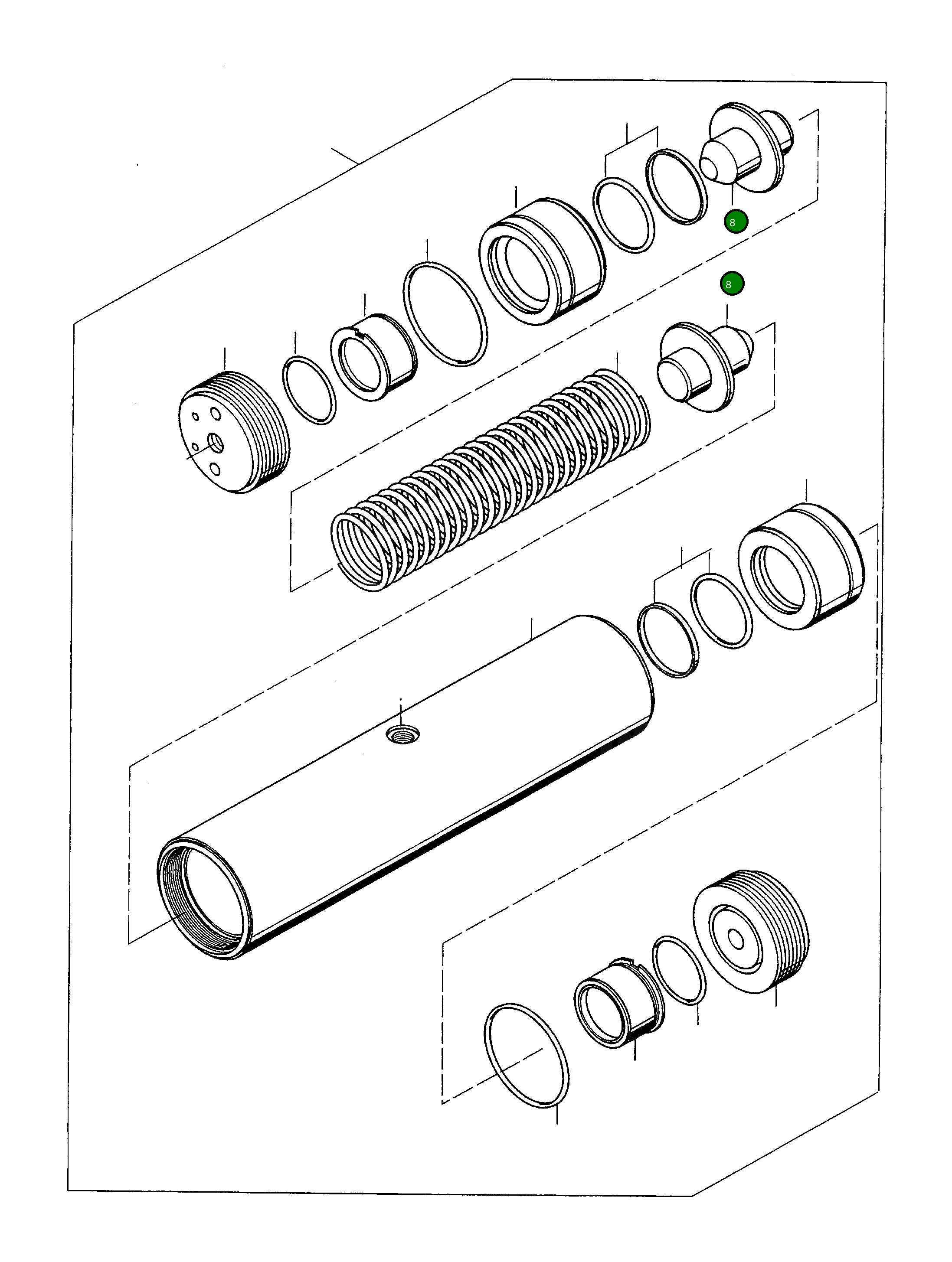 Пилот 4919165M1 Komatsu