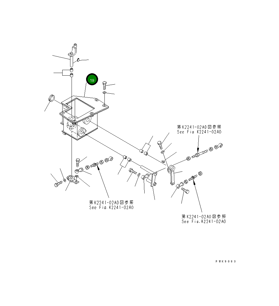 Пластина 134-43-64310 Komatsu