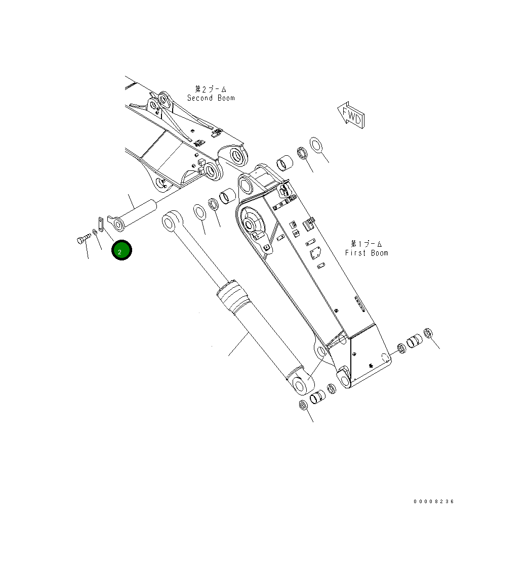 Пластина 205-70-61560NK Komatsu