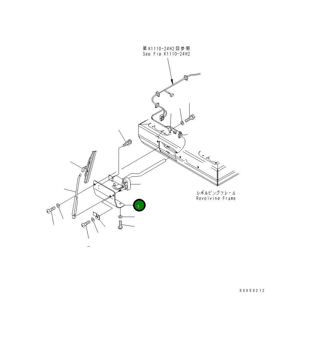 Пластина 207-06-71321 Komatsu