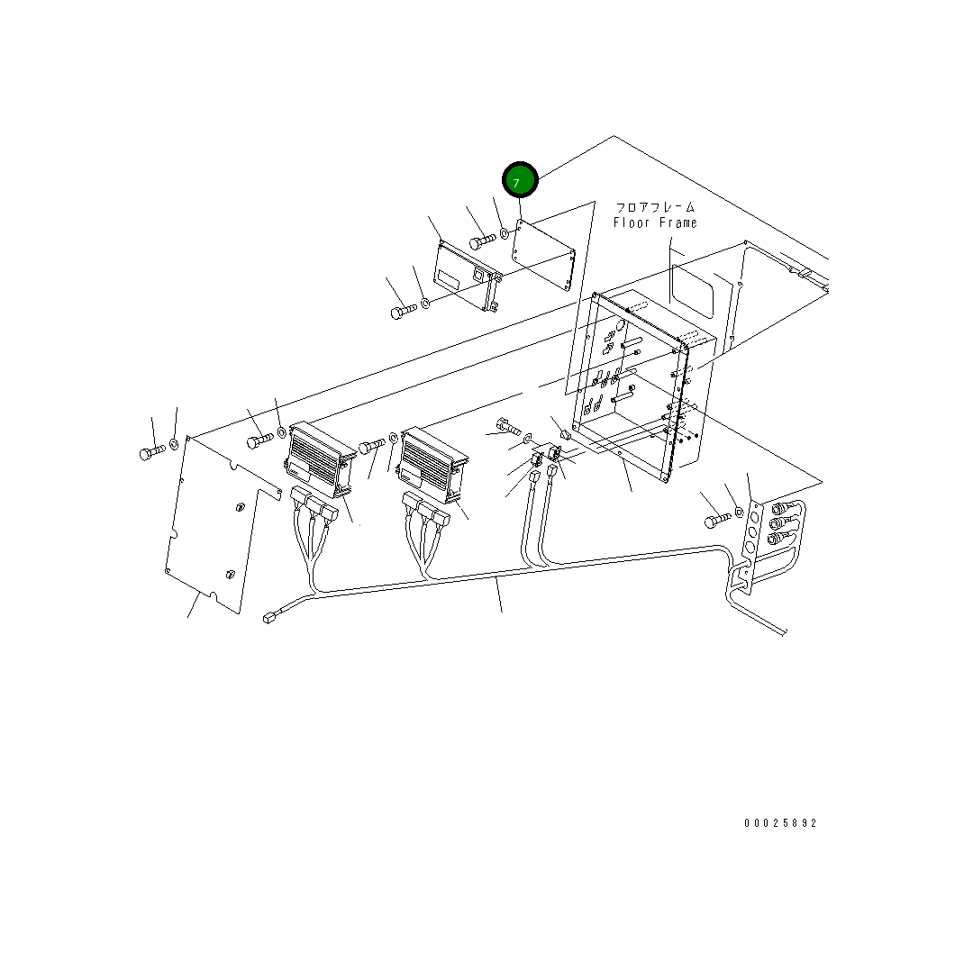 Пластина 19M-06-32860 Komatsu