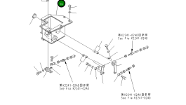 Пластина 134-43-64310 Komatsu