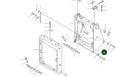 Пластина 175-54-41320 Komatsu