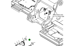 Пластина 207-70-Z1120 Komatsu