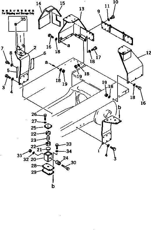 Пластина 144-Z78-1610 Komatsu