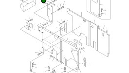 Пластина 20E-54-K5670 Komatsu
