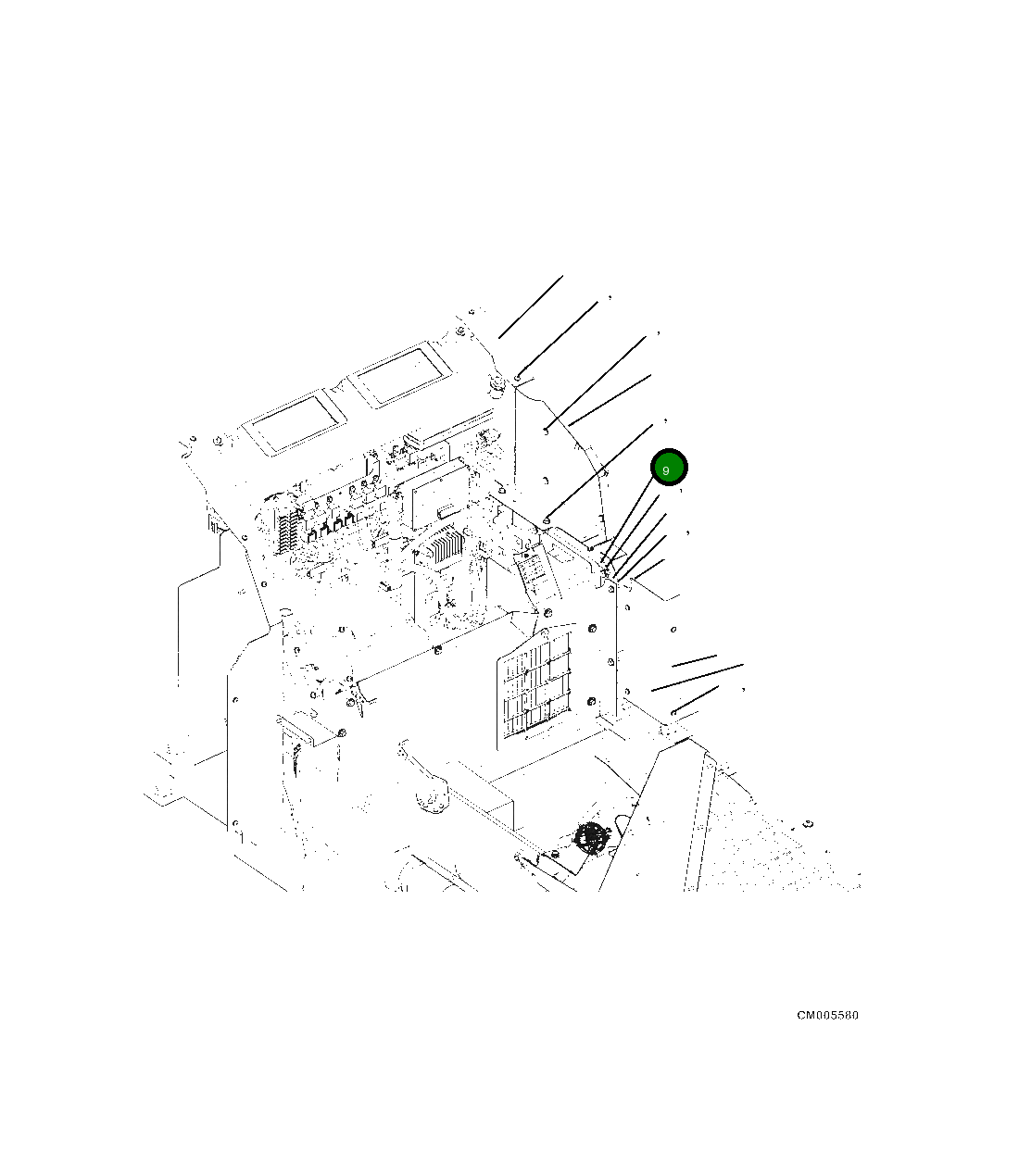 Пластина 207-53-34180 Komatsu