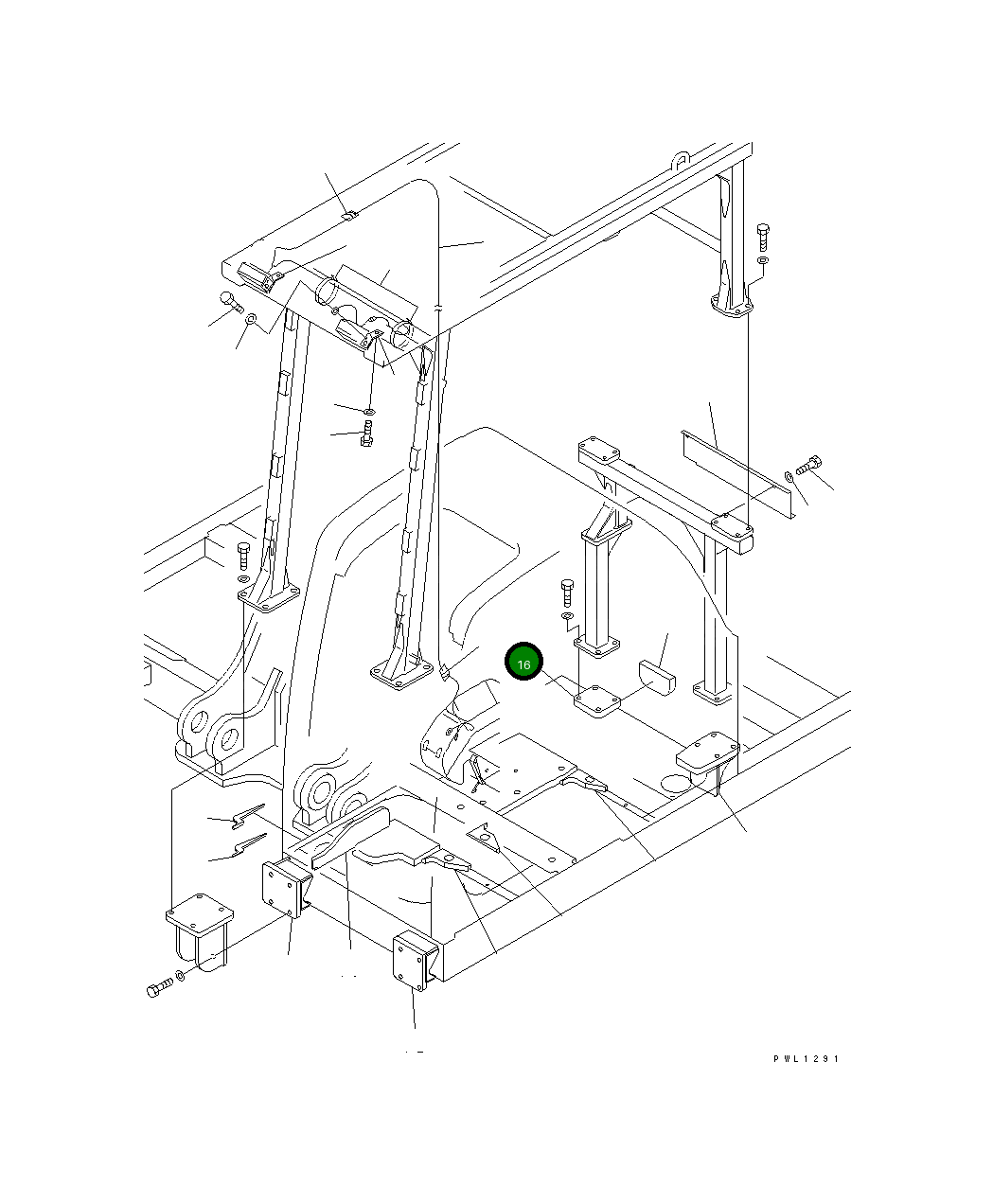 Пластина 207-956-6220 Komatsu