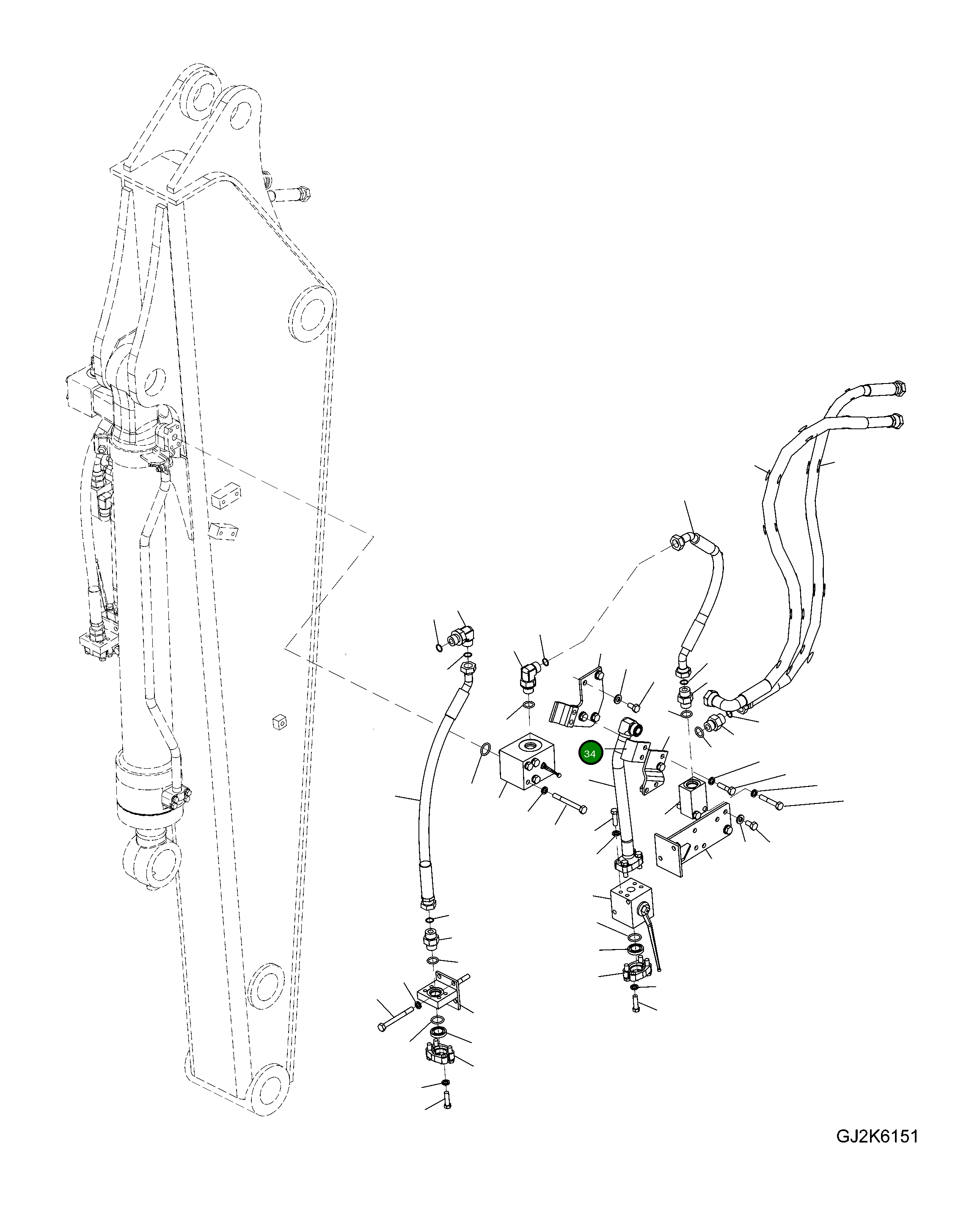 Пластина 20G-62-34460 Komatsu