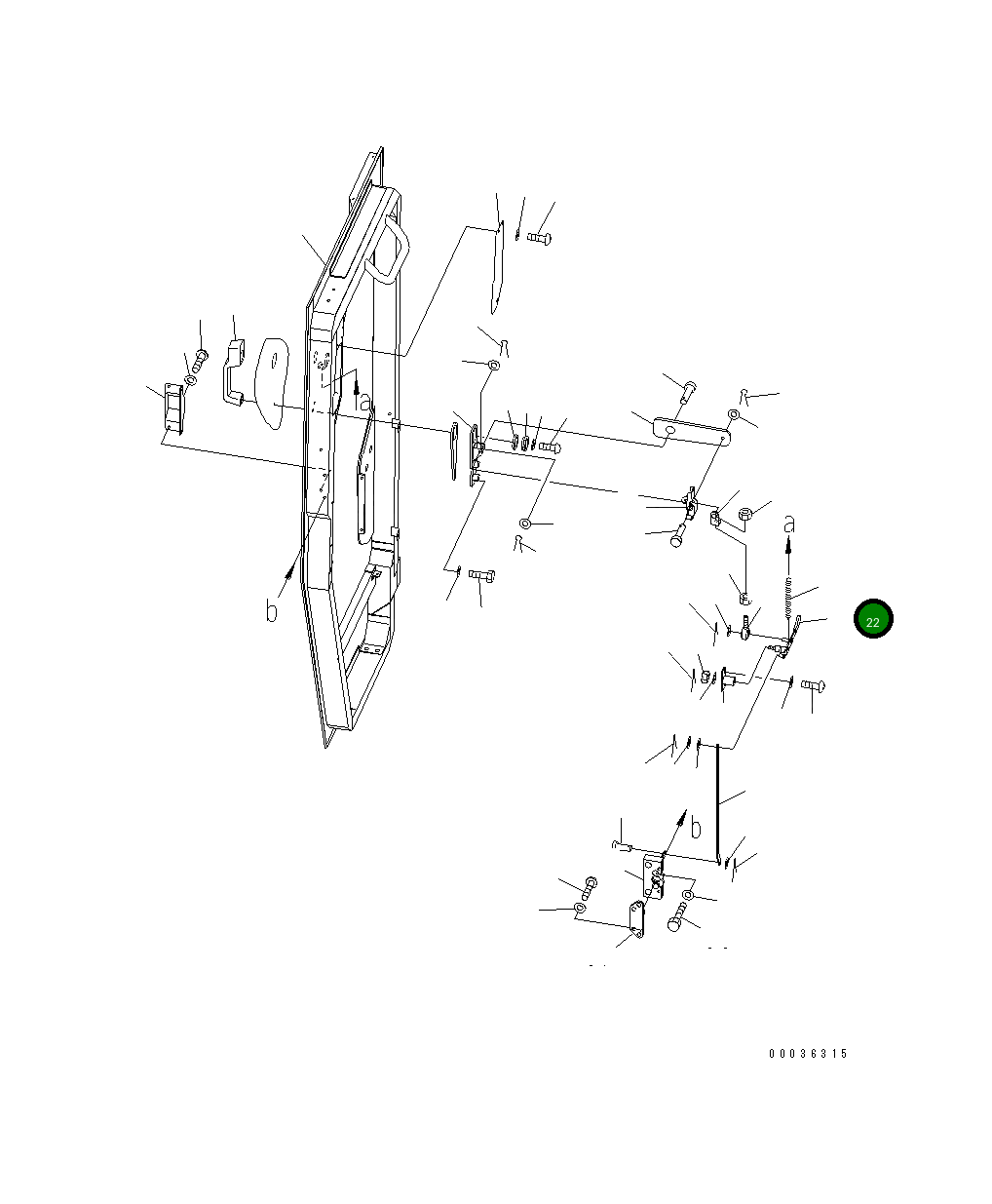 Пластина 17A-Z11-3190 Komatsu