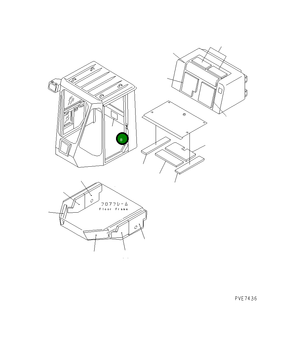 Пластина 09696-10080 Komatsu