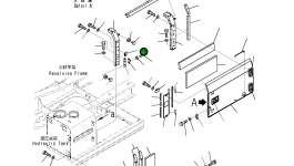 Пластина 208-54-71140 Komatsu