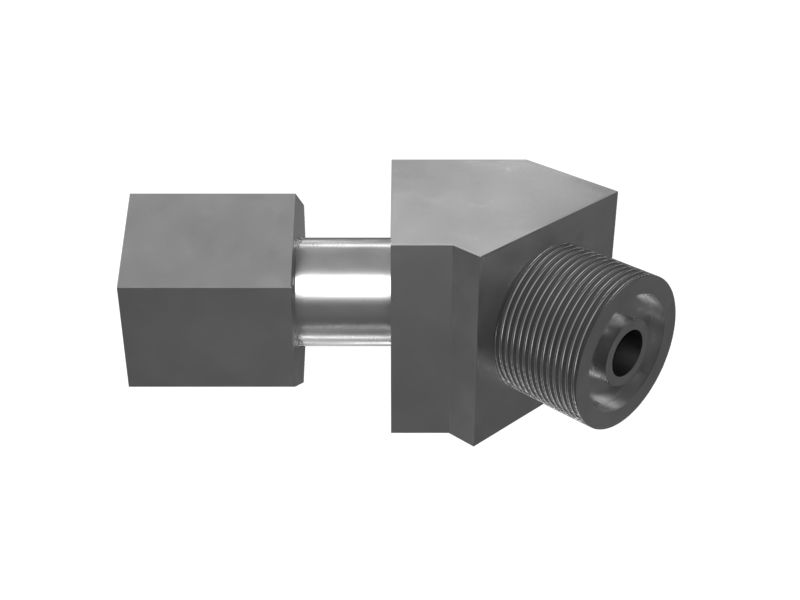 8C-8408:Переходной коленчатый патрубок 45° ORFS