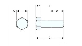 9X-8478:Болты с шестигранной головкой и цинк-ламельным покрытием