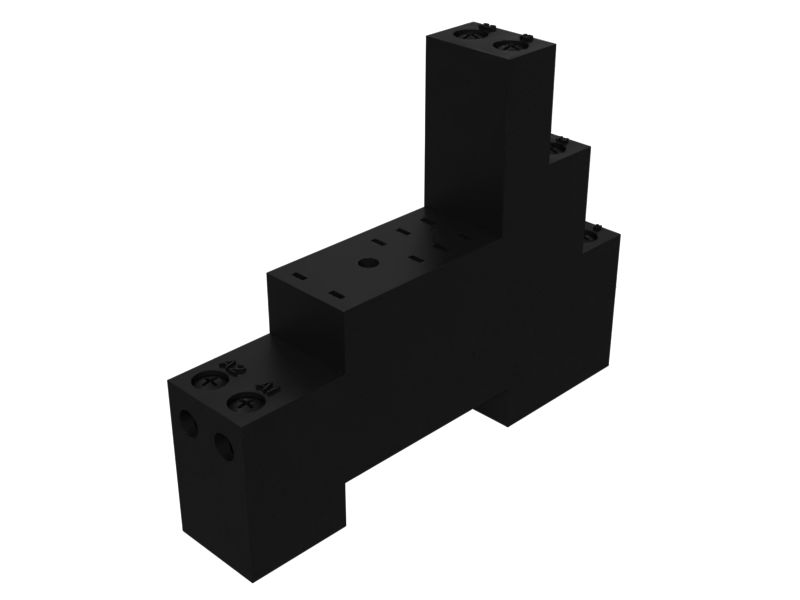 352-2952:Пластмассовое основание теплового реле на ток 10 А