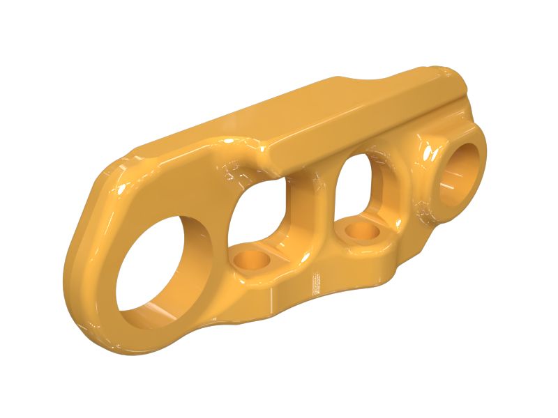 6Y-2590:Левостороннее звено гусеничной ленты