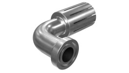 213-8720:Угловая муфта шланга с углом 90° для штока цанги