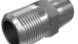4K-5629:Прямой переходник с шестигранной головкой с резьбой 1/2-14 NPTF