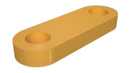 130-6366:Звено съемника пальца