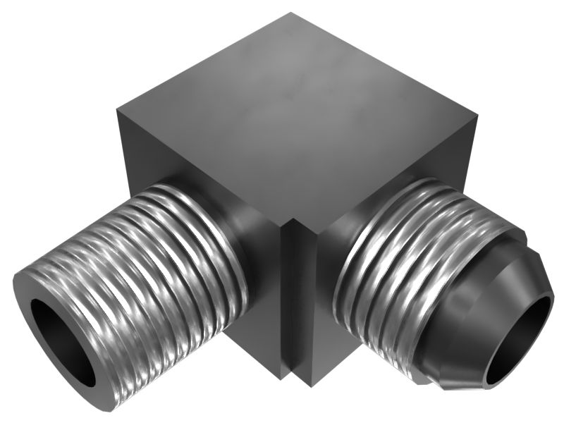 032-1269:Переходной коленчатый патрубок 7/8-14, 1/2-14 NPTF с резьбой 90°