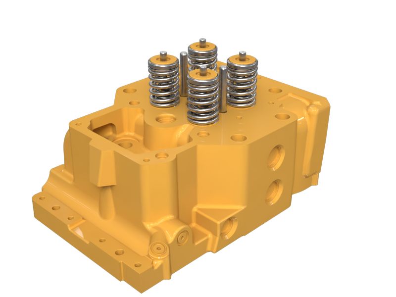 20R-3550:ГОЛОВКА БЛОКА ЦИЛИНДРОВ