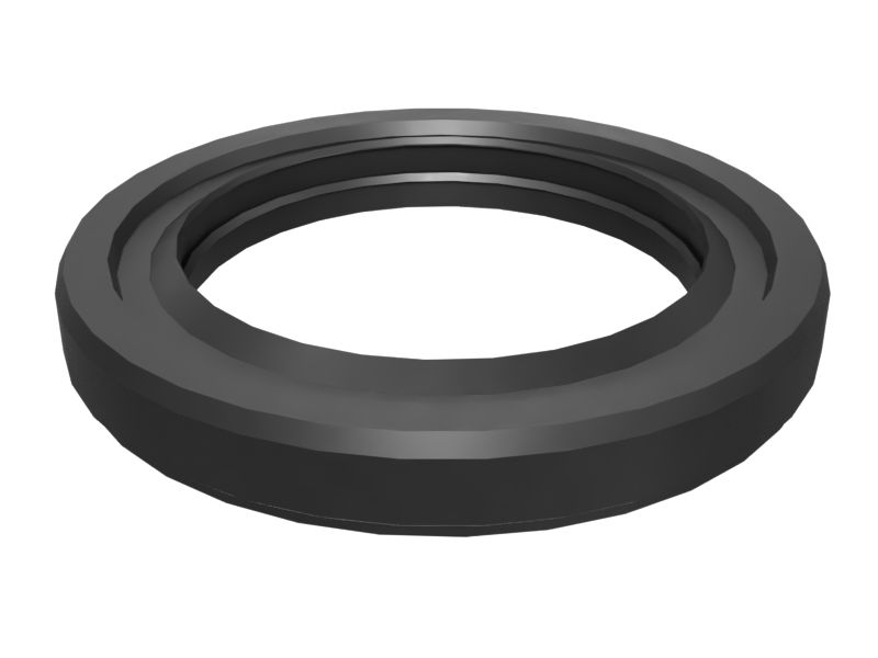 295-9695:Резиновое манжетное уплотнение диаметром вала 55 мм