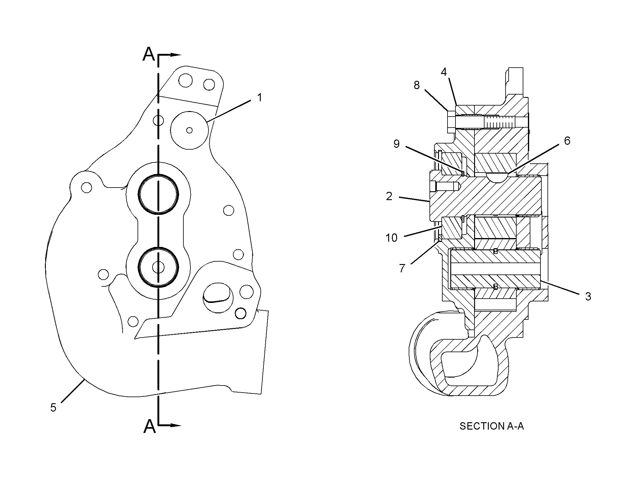 290-4792:Насос шестеренчатого типа в сборе
