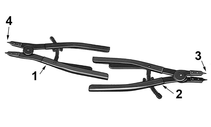 6V-2062:Наконечник пружинного стопорного кольца