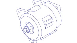 339-7767:12-Вольтовый зарядный генератор переменного тока